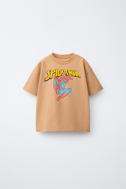 Zara ФУТБОЛКА MARVEL С ПРИНТОМ ЧЕЛОВЕКА-ПАУКА 517845368-730-18