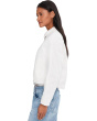 Dylan-Zip Front Jacket with Pleat Detail