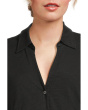 Side Pleat Button-Down