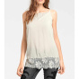 Lingerietop, ecru