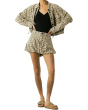 Wild Short Lightweight Leopard Shirt Jacket