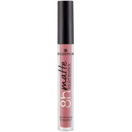 Essence Губная помада 8H матовая жидкая помада 04 Rosy Nude - 2,5 мл