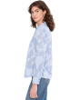 Sky Striped Jacquard Top