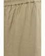 Mid-Rise Pull-On Drawstring Waistband Wide Leg Pants 30in Inseam