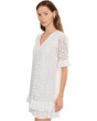 Lace V-neck Shift Dress