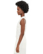 Sleeveless Pintucked Woven Top with Ruffles