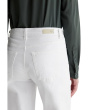 Saige Mid-Rise Wide Leg Jeans in Gallery White