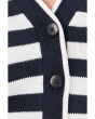 Nicolette Stripe Polo Sweater