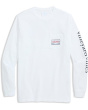 Vineyard Vines Мужская футболка с длинным рукавом Dog Flying Presents
