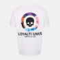 Loyalti Мужская камуфляжная футболка обычного покроя с черепом