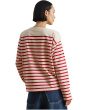 Striped Jersey Boatneck Top