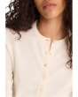 Button-Front Cardigan in 100% Cotton