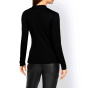 Ashley Brooke Дизайнерская рубашка с запахом, черная