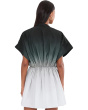 Super Oversized Sleeveless Flared Mini Dress