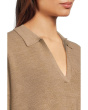 Merino Classic Collar Henley Sweater