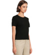Wool & Cashmere Blend Short Sleeve Sweater