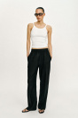 Zara ПРЯМЫЕ БРЮКИ ИЗ ЛЬНА 507744714-800-1