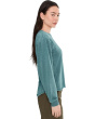 Long Pleated Sleeves Sweatshirt