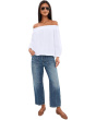 Ava Gauze Off Shoulder Top