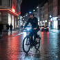 Велосипедный шлем Speed Pedelec Белые козырьки и светодиодное освещение