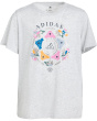 adidas Kids Футболка Heather Tee обычного покроя (для больших детей)
