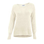 Designer-Pullover, creme