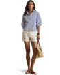 Striped Cropped Shirt