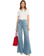 Cameron Wide Leg with Offset Coin Pocket in Fields