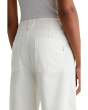 Natasha Mid-Rise Wide Leg in Powder