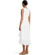 Coastalina Sleeveless Wrap Midi Dress