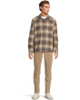 Flap Pocket Plaid Overshirt