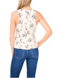 Shirred Sleeveless Tank