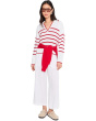 Arden Stripe Polo Sweater