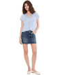 Meadow Indigo Blouse
