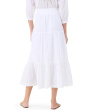 Cotton Tiered Skirt