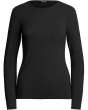 Cotton-Blend Long-Sleeve Top