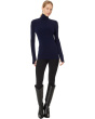 Slim Fit Long Sleeve Turtle Top