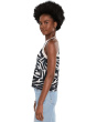 Painted Palms Sweater Tank