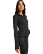 Heather Rib Morning Jog Hoodie