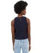 Diamond Eyelet Top