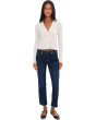 Sheri Fray Hem Ankle Jeans