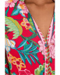 Short Printed Rayon Dress