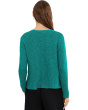 Organic Linen Cotton Slub Crew Neck Pullover