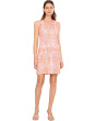 Palm-A-Dora Split-Neck Dress