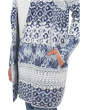 Petite Long Sleeve Open Front Sweater Coat 32 3/4" HPS