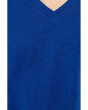 Short Sleeve V-Neck Boxy Tee