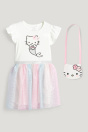 C&A Комплект платья и сумки Hello Kitty - 2 предмета 2254762 белый / розовый