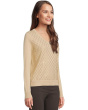 Pop Top - Long Sleeve V-Neck Sweater with Crystals detail