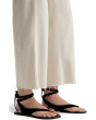 Saige Mid-Rise Wide Leg in Opal Stone