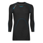 Skins Мужской спортивный топ холодного черного цвета с длинным рукавом Performance Gym Top